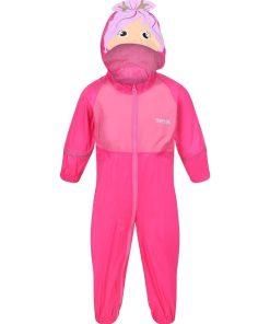 Regatta - Combinaison de pluie CHARCO - Rose clair