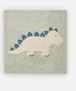Tapis duveteux BIO, eucalytpus - Vert
