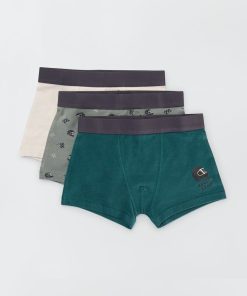 Lot de 3 boxers - Vert