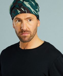 Bandana militaire camouflage - kaki