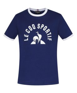 T-shirt Le Coq Sportif Bat Tee SS N°4 Kids - Bleu marine