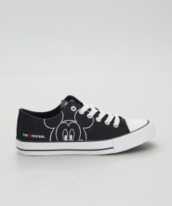 Baskets en toile 'Mickey Mouse' - Noir