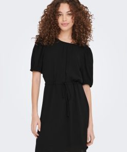 Robe fluide courte 'JDY' - noir