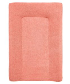 Housse de matelas à langer - saumon
