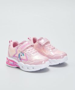 Baskets lumineuses 'Licorne' - Rose