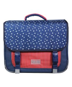 BAGTROTTER Cartable 38 cm Phileas Bleu USA - Bleu