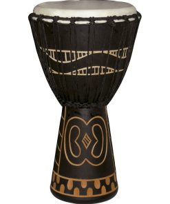 Djembé Slammer 8" noir sculpté - N/A