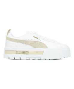 Baskets PUMA Mayze Lth Wn's - Blanc Beige