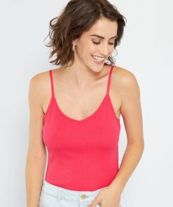 Body débardeur - rose azalée