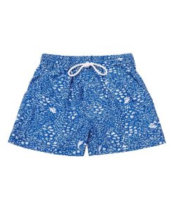 Short de bain  SWIMBOY - 'LA FAUTE A VOLTAIRE' - Bleu Blanc