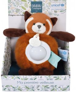 Peluche veilleuse Panda roux - Orange
