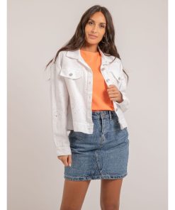 Veste broderies anglaises UKRINE - Blanc