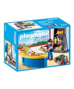 9457 Surveillant Avec Boutique, 'playmobil' City Life - N/A