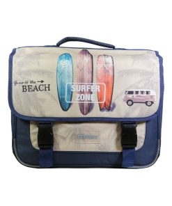 BAGTROTTER Cartable 38 cm Offshore Beige Van & Surf - Beige