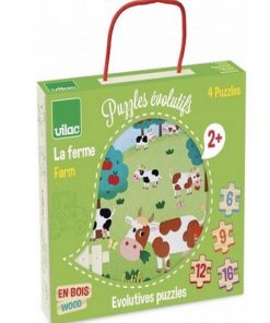 4 Puzzles Evolutifs Ferme - N/A