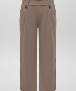Pantalon large 'Only Carmakoma' - beige