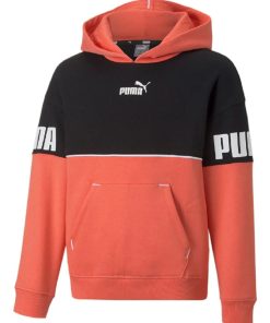 Sweatshirt 'Puma' ''Power Colorblock' - Rose