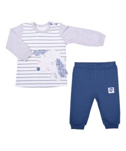 Pyjama bébé 2 pièces , CHIEN - Bleu