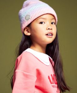 Bonnet tie and dye - Rose