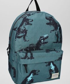 Sac à dos 'dinosaures' - Bleu canard