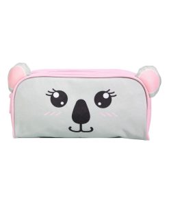BAGTROTTER Trousse scolaire rectangulaire Kids Grise Koala - Gris