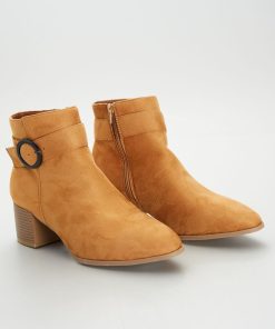 Bottines en suédines - Marron