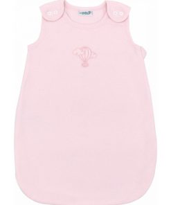 Gigoteuse Été Légère 0-3 mois en Coton Bio couleur Pivoine - Rose clair
