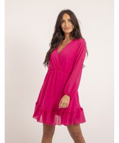 Robe courte IOLANDE - Rose