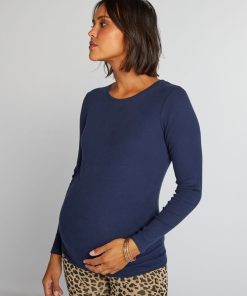 T-shirt grossesse - bleu