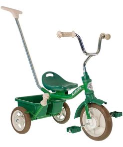 Tricycle vert avec canne et benne 10456 - Italtrike - Vert