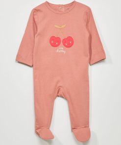 Pyjama 1 pièce imprimé - Rose