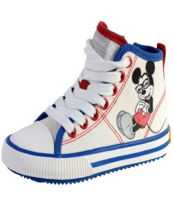Basket Montante Geox Enfant Garçons Alonisso - Blanc