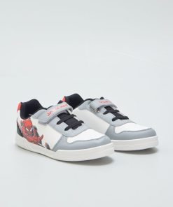 Baskets sneakers 'Spiderman' - Gris/blanc