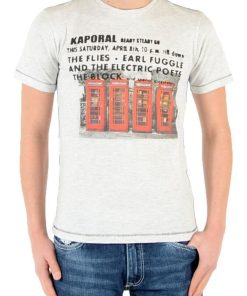Tee Shirt Kaporal Enfant Thoop Ecru Melanged - Beige