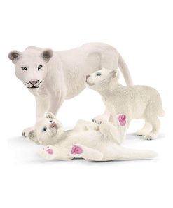 Figurine Wild Life : Lionne avec bébés - N/A