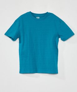T-shirt en maille jersey fantaisie - Vert