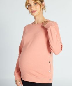 Sweat grossesse et allaitement - Rose