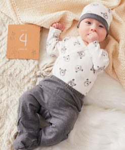 Set body + legging + bonnet, - Gris