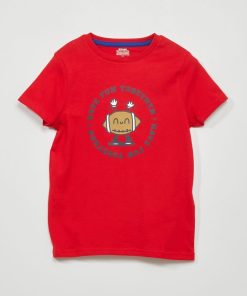 T-shirt imprimé - Rouge