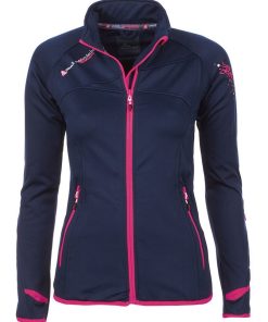 Blouson polarshell fille FACLIMATE - Bleu marine