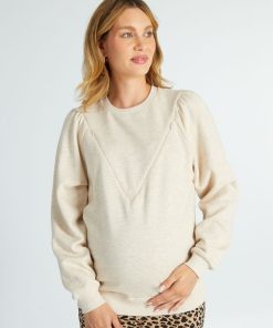 Pull d'allaitement - Beige