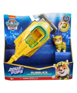 Paw Patrol Pat' Patrouille Aqua Pups - Voiture et Figurine Ruben - N/A