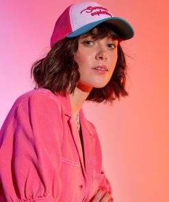 Casquette en toile - Rose