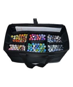 Mallette de 165 marqueurs à alcool rechargeables Graph'It + bloc papier A4 - N/A