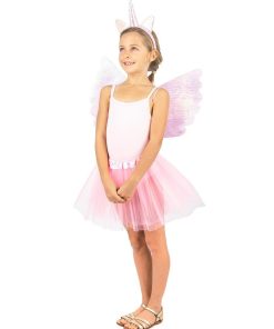 Déguisement 'Licorne' - rose