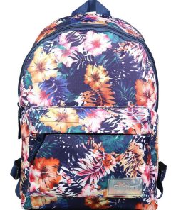 BAGTROTTER Mini sac à dos 1 compartiment Offshore Fleurs Multicolore - Multicolore