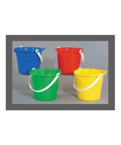 Sceau de plage en plastique - N/A