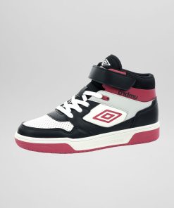 Baskets montantes 'Umbro' tricolore - Noir/blanc/rouge