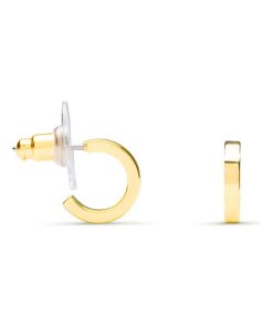 Boucles d'oreilles sheak en plaqué or jaune 18 carats - Doré/or