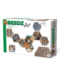 Perles à repasser : Beedz Art - Hex tiles safari - N/A